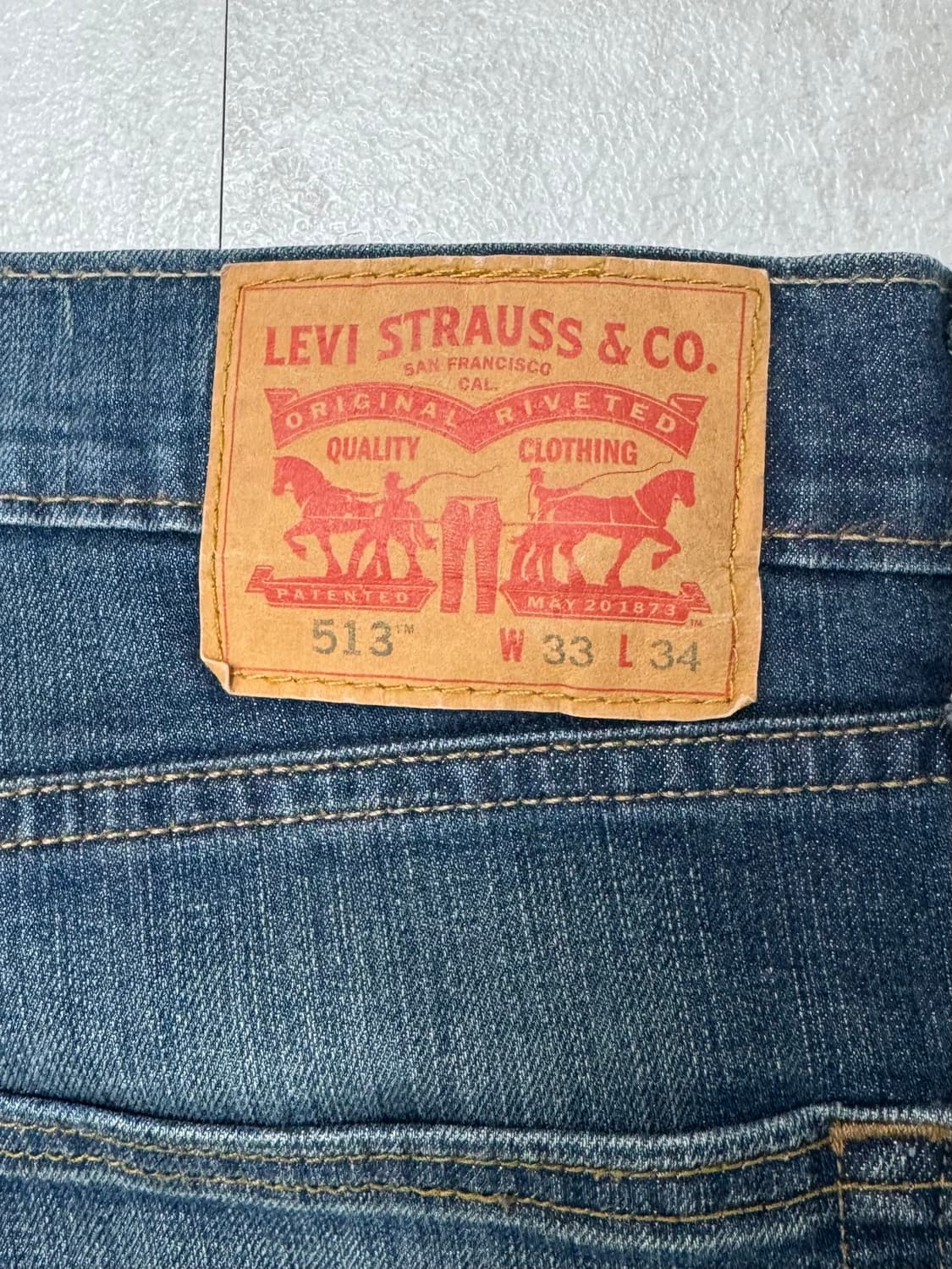 •리바이스 513 슬림 스트레이트핏 상품이미지7