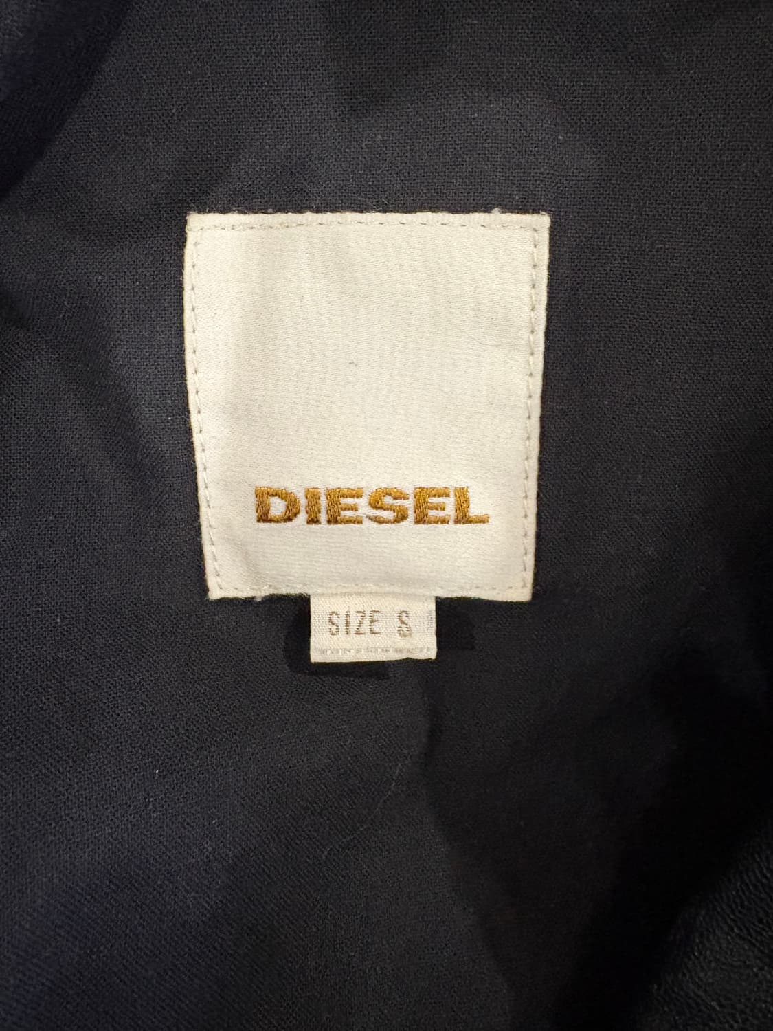 디젤 레더 트리밍 후드 자켓 상품이미지5