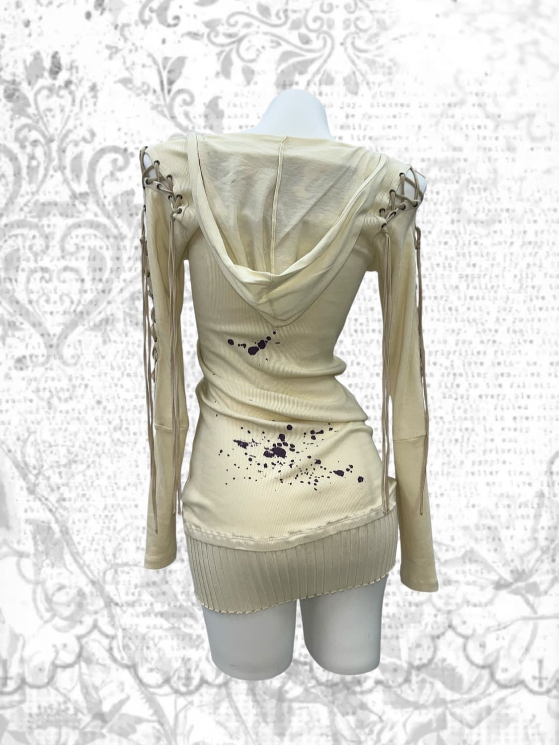 'SALVAGE' painted side string one-piece 상품이미지3