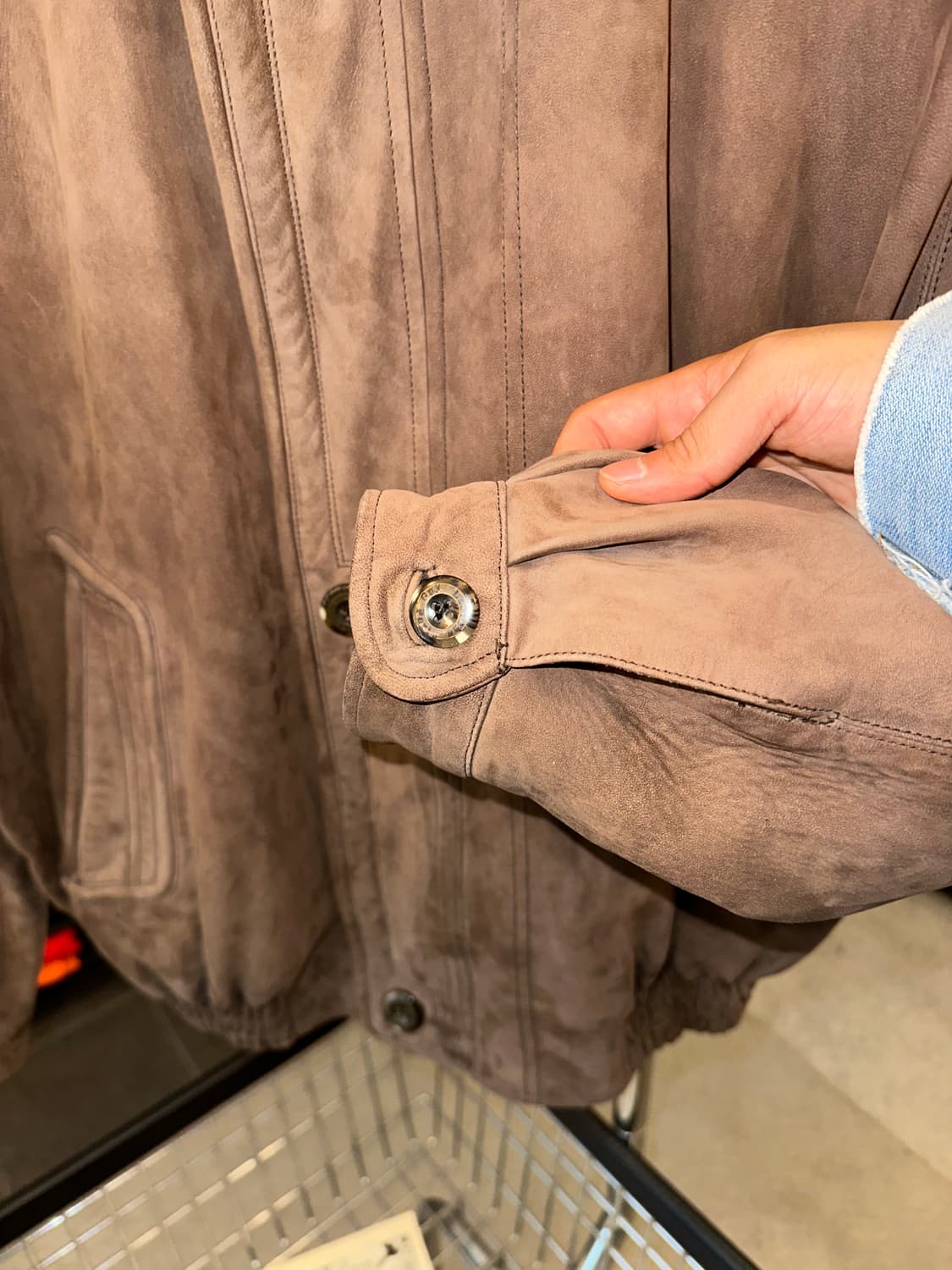 90’s Japanese Shell leather 3-button JK 상품이미지9