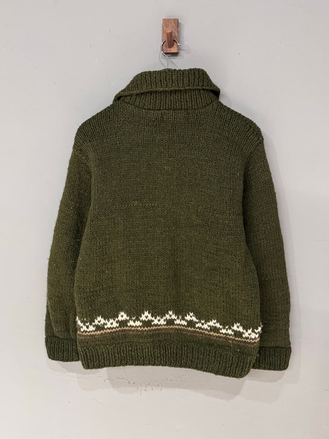 Worldbazaar 노르딕 울 카키 코위찬 상품이미지7