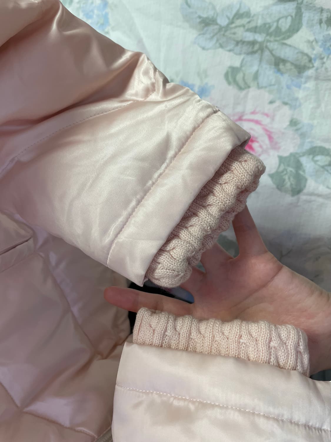 퓨마 베이비핑크 패딩 빈티지 갸루 발레코어 y2k 상품이미지7