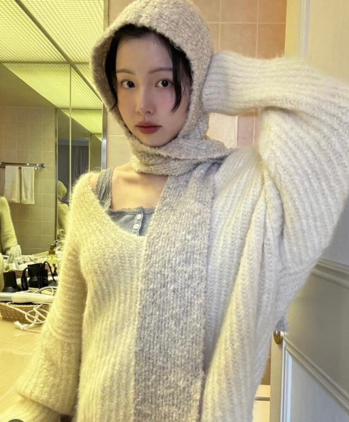 오브네어 바라클라바(브라운) 상품이미지1