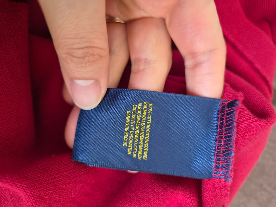 폴로랄프로렌 주니어 레드 PK카라반팔티셔츠 상품이미지9