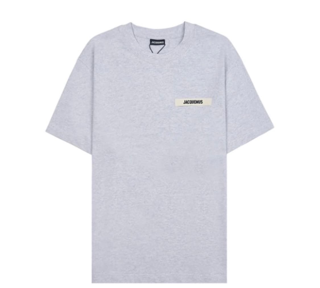 자크뮈스 Le T-Shirt Gros Grain멜란지 XL 반팔티셔츠 상품이미지1