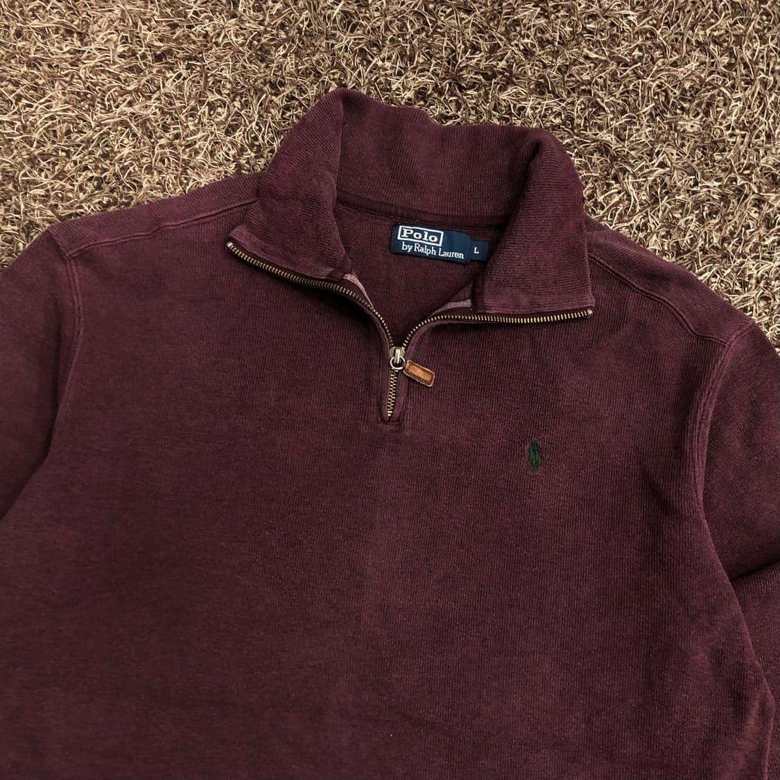 폴로 랄프로렌 하프집업 코튼 니트 상품이미지3