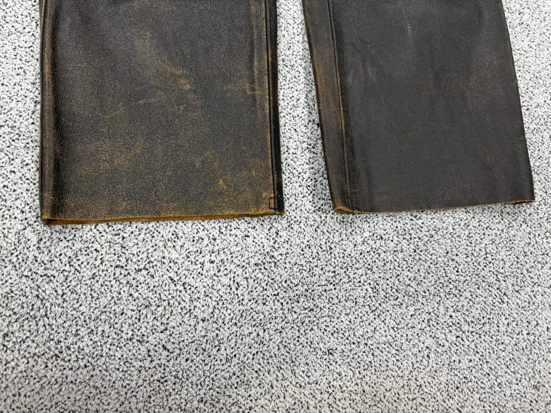 90s 리얼레더 팬츠 상품이미지5