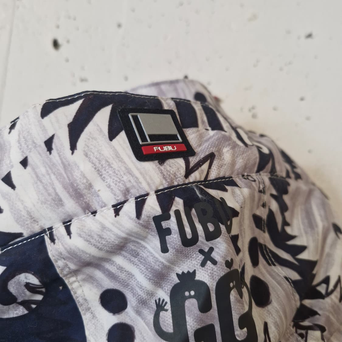 푸부 FUBU 패턴 후드 바람막이 자켓 M~ 상품이미지4