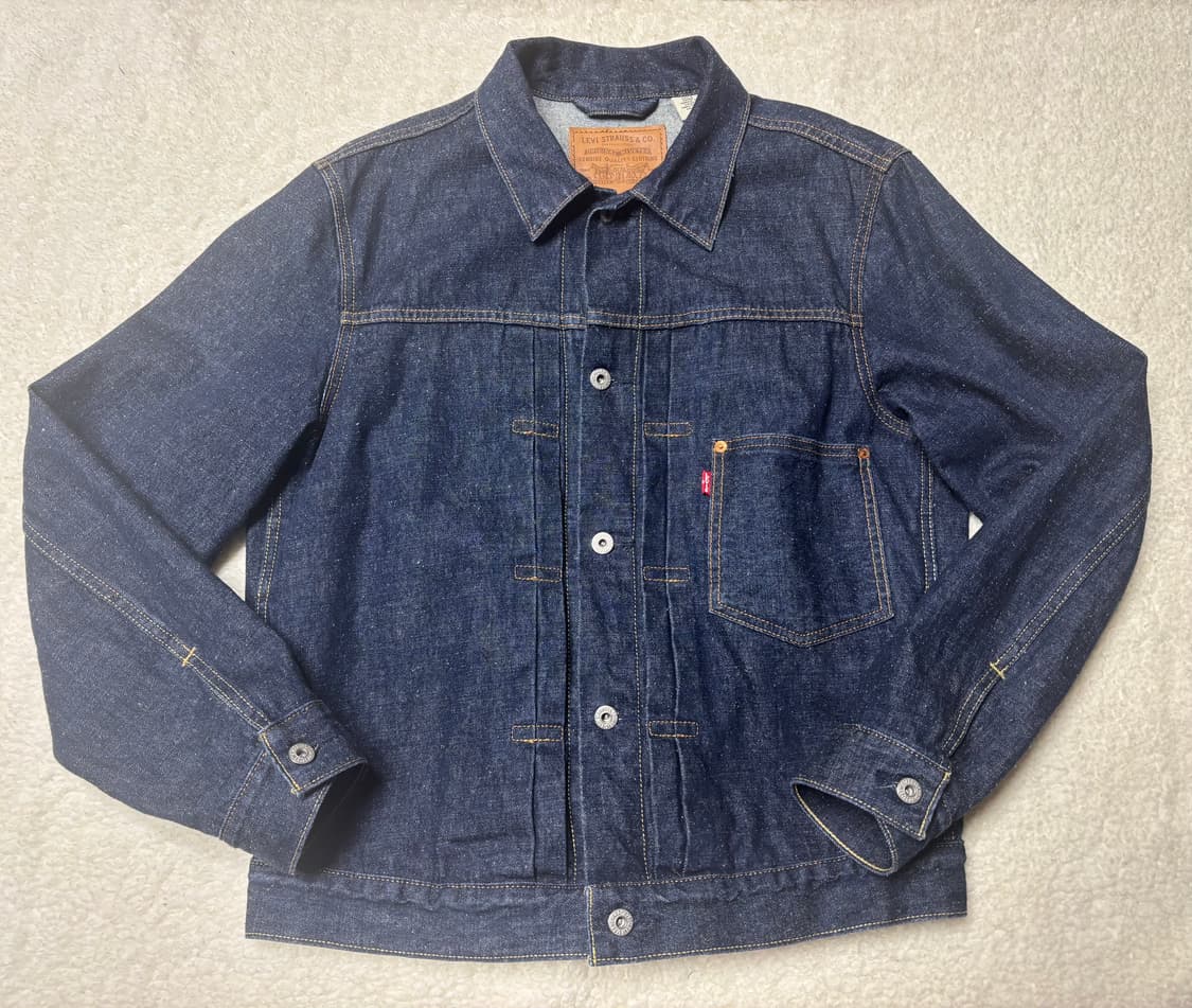 리바이스 / 프리미엄 셀비지 타입 1 트러커 자켓 / M 상품이미지2