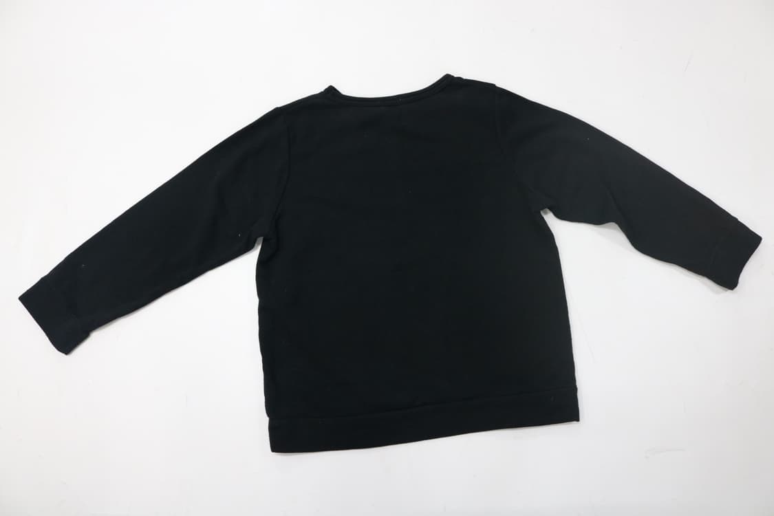 산리오 헬로키티 빈티지 블랙 그래픽 기모 맨투맨 상품이미지6