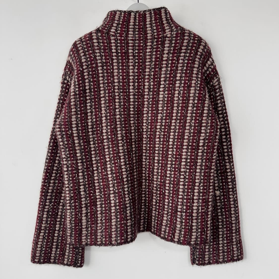 띠어리 알파카 울 모크넥 니트 상품이미지5