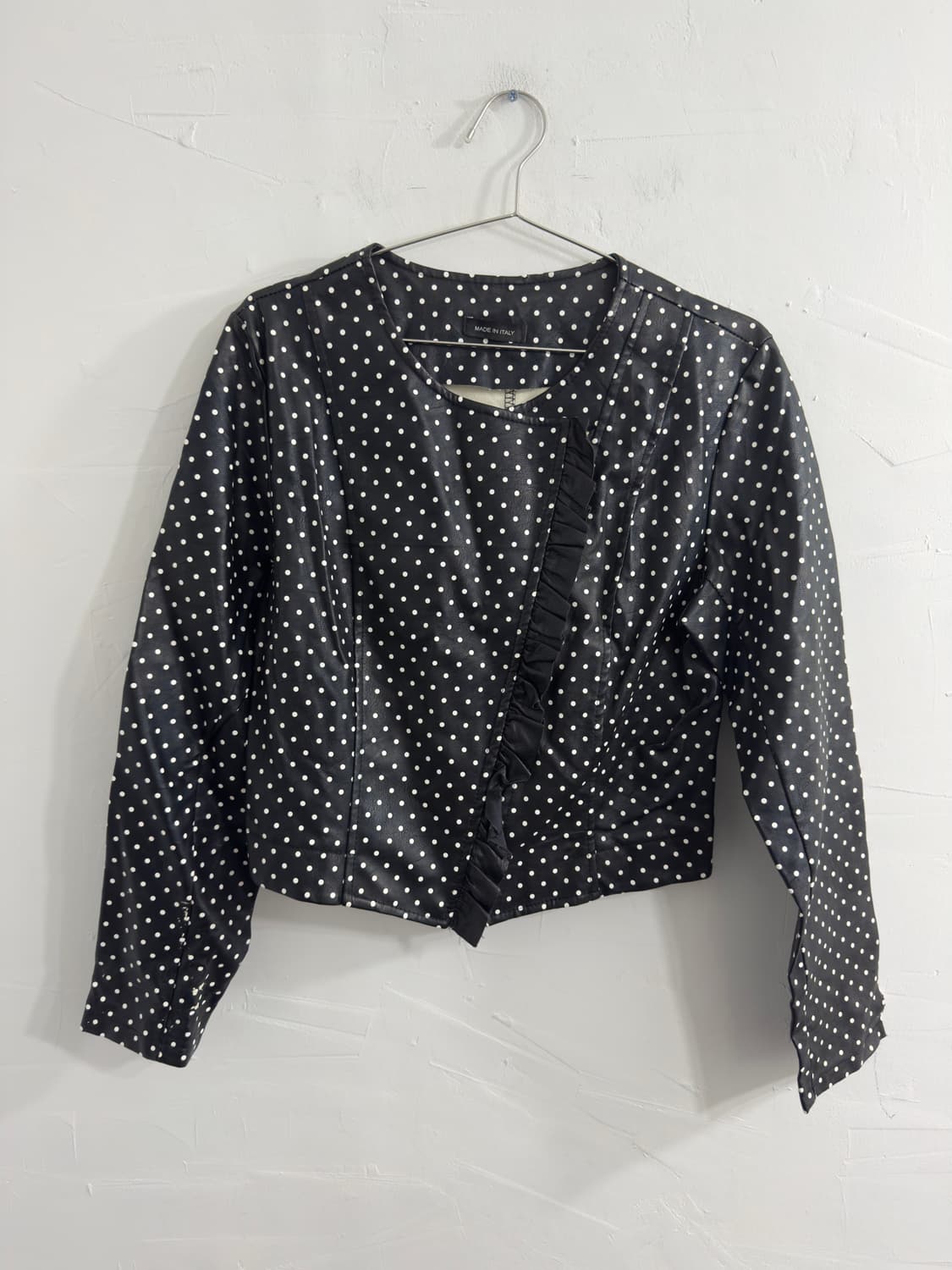 dot frill rider jacket 상품이미지1