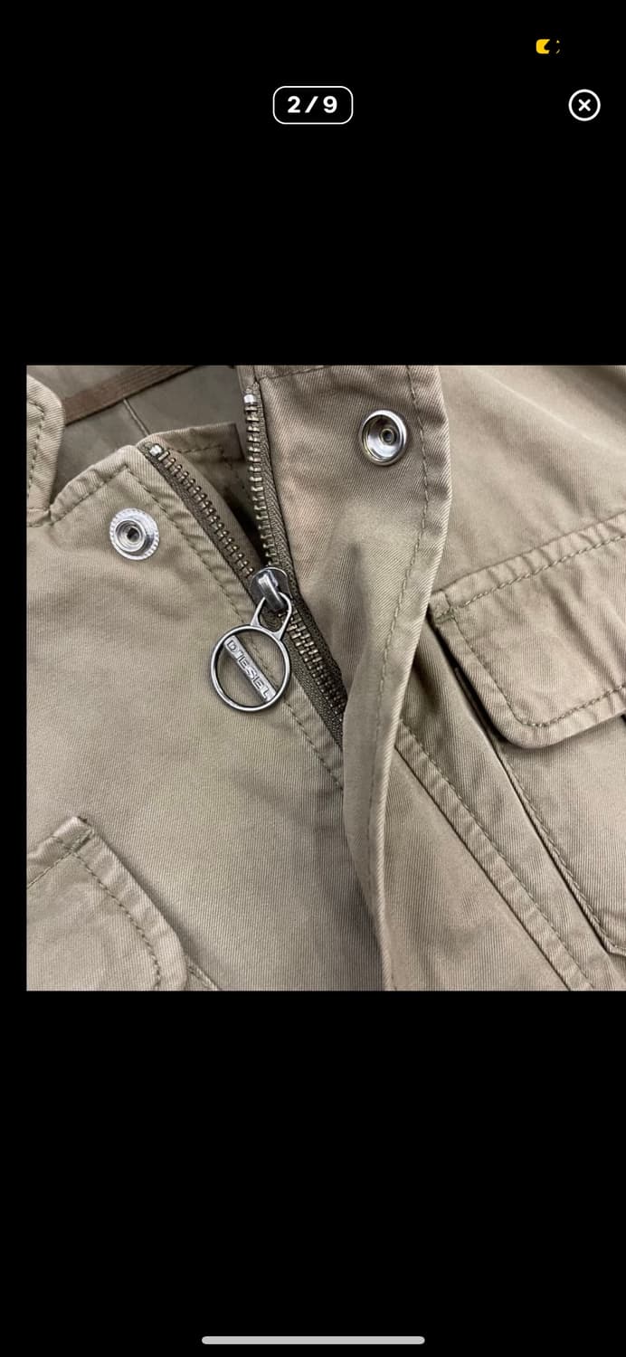 Diesel 유틸리티 자켓 상품이미지2