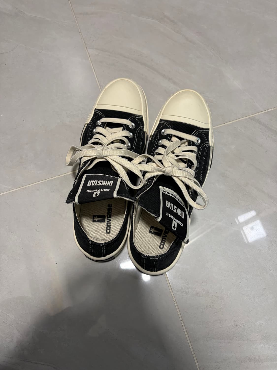 컨버스 x 다크쉐도우 다크스타 척 70 로우 블랙 상품이미지2