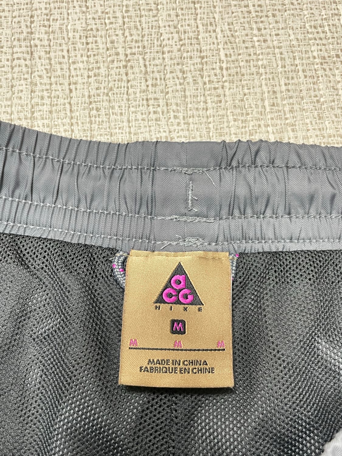 [M] 나이키 acg 우븐쇼츠 그레이 상품이미지3