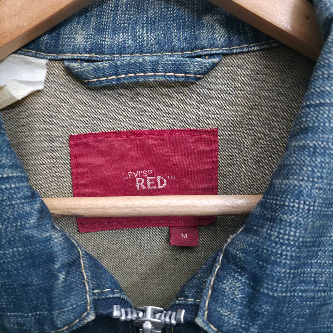 [M] 00s 리바이스 타입 RED 데님 자켓 상품이미지6