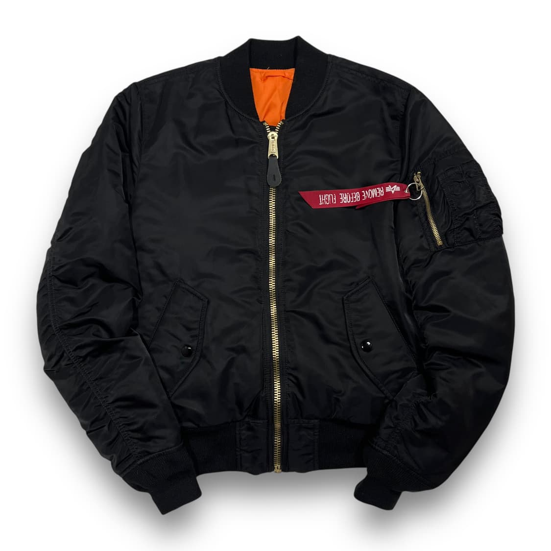 알파 인더스트리 리버시블 Ma-1 다크 슬림 항공점퍼 상품이미지1