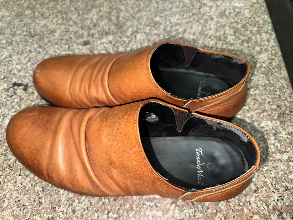 [오늘 밤까지 할인] 토네이도마트 드레이핑 레더 슈즈 상품이미지5