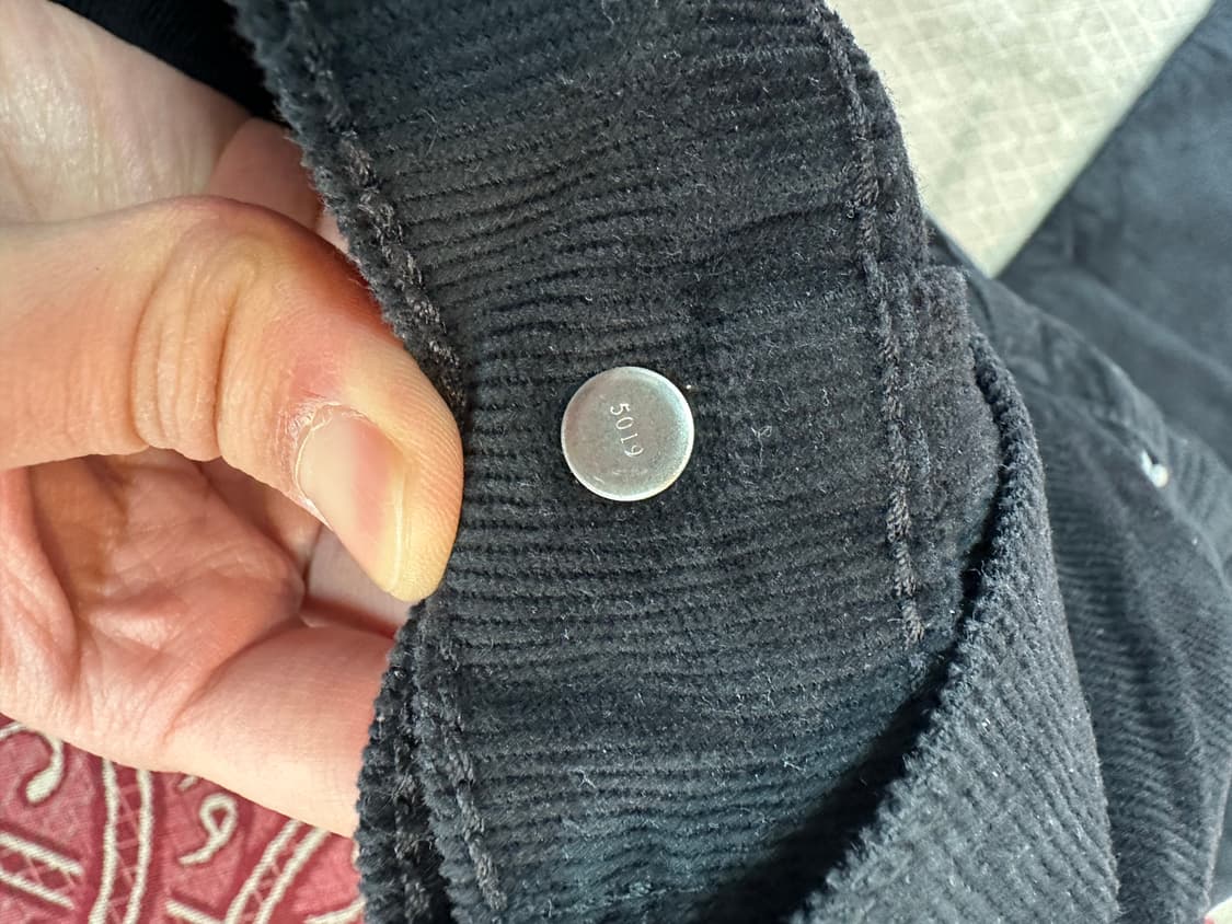 리바이스 502 블랙 코듀로이 상품이미지8