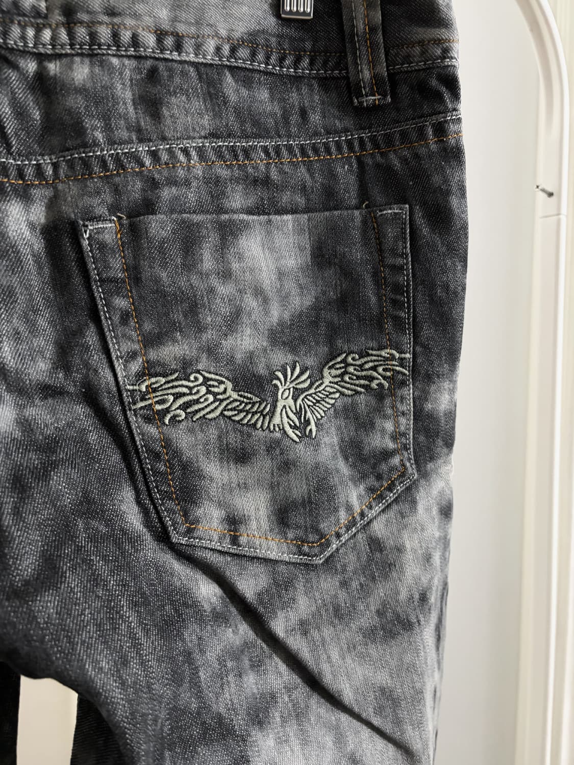 워시드 데님팬츠 돌청 상품이미지5