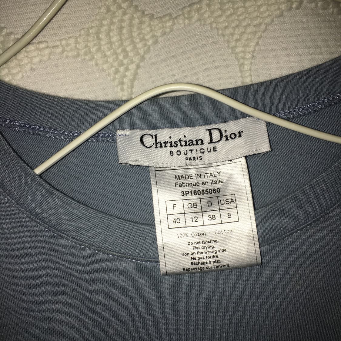Christian dior2000s 존 갈리아노 시기 스트랩 티셔츠 상품이미지5