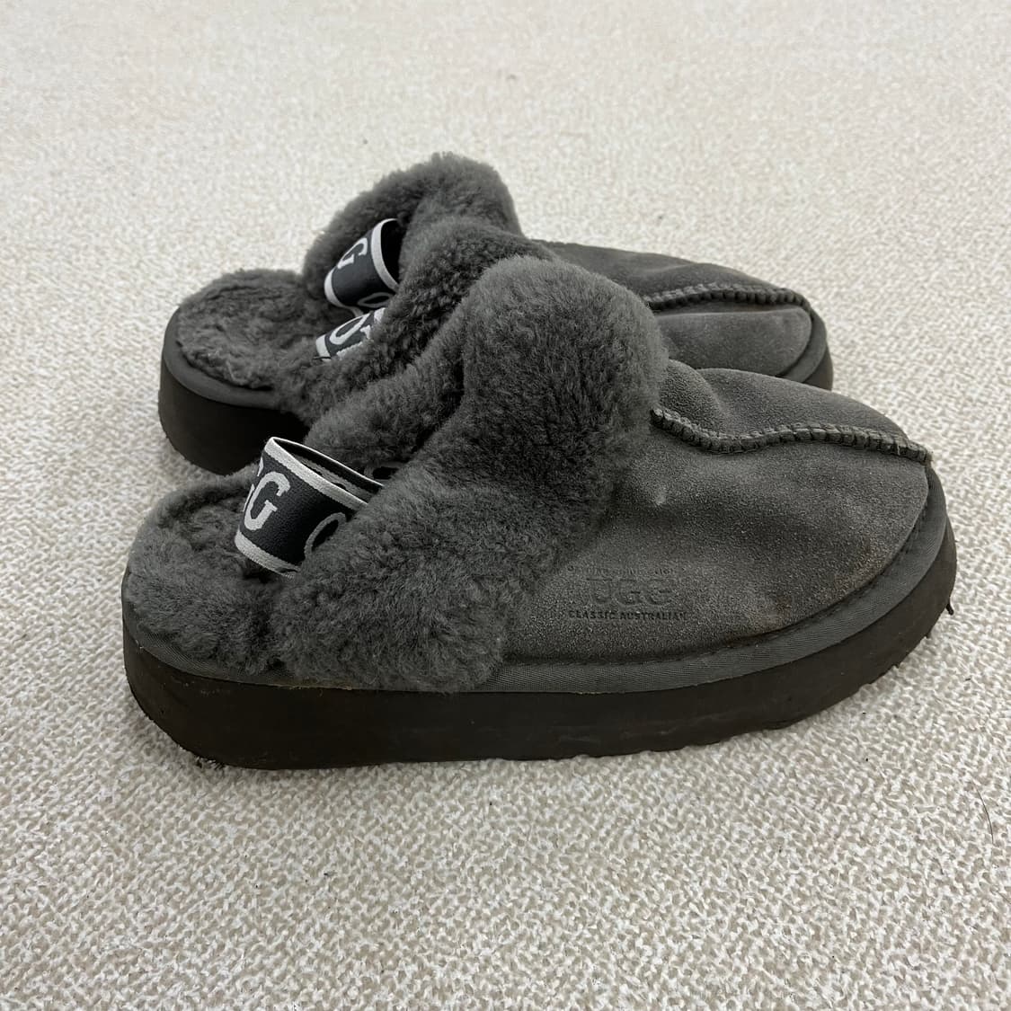 235 어그 플랫폼 스트랩 슬리퍼 샌들 0129M2 상품이미지4