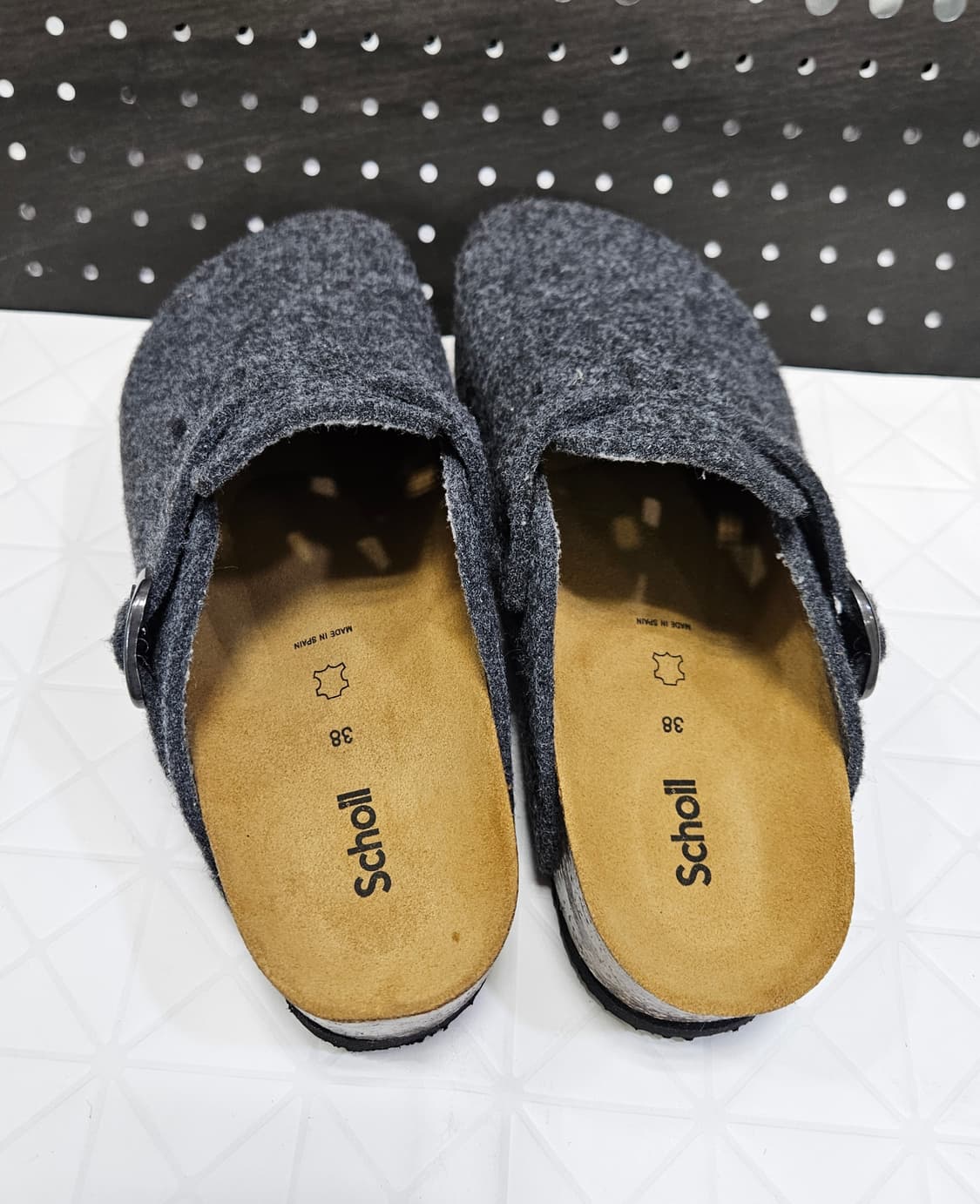 숄(SCHOLL) 펠트 소재 코르크 크로그 샌들 상품이미지3