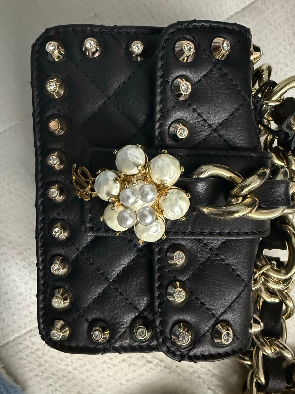 Dsquared2 디스퀘어드 퀼팅 체인 숄더백 상품이미지7