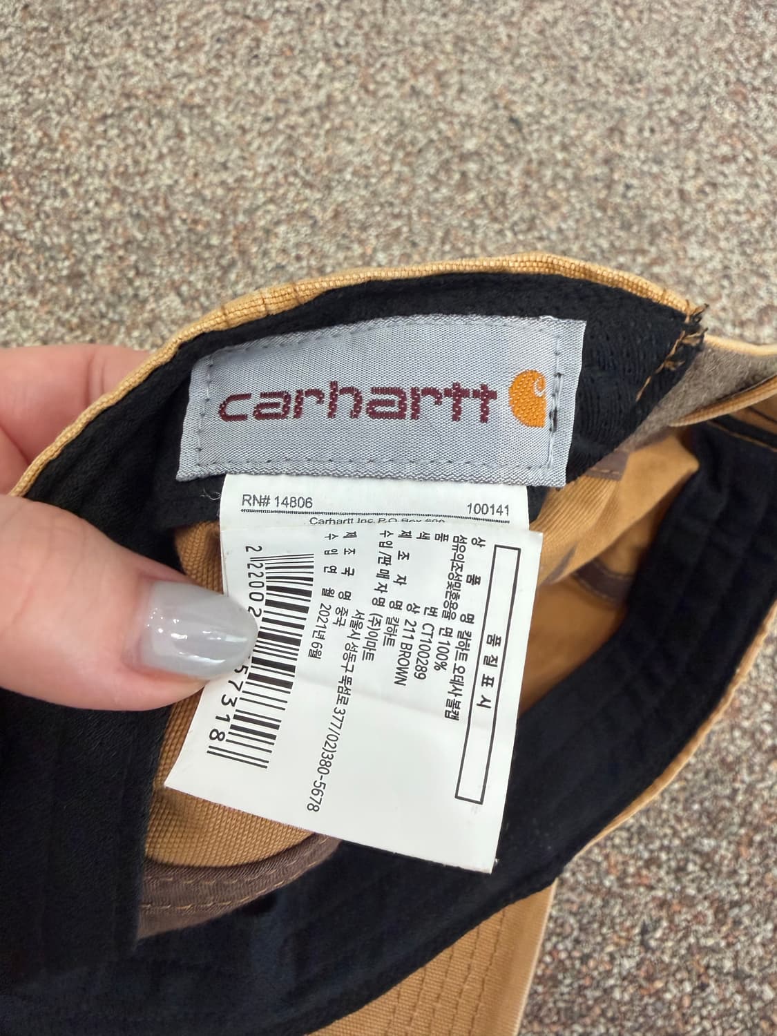 98. 칼하트 모자 볼캡 상품이미지3