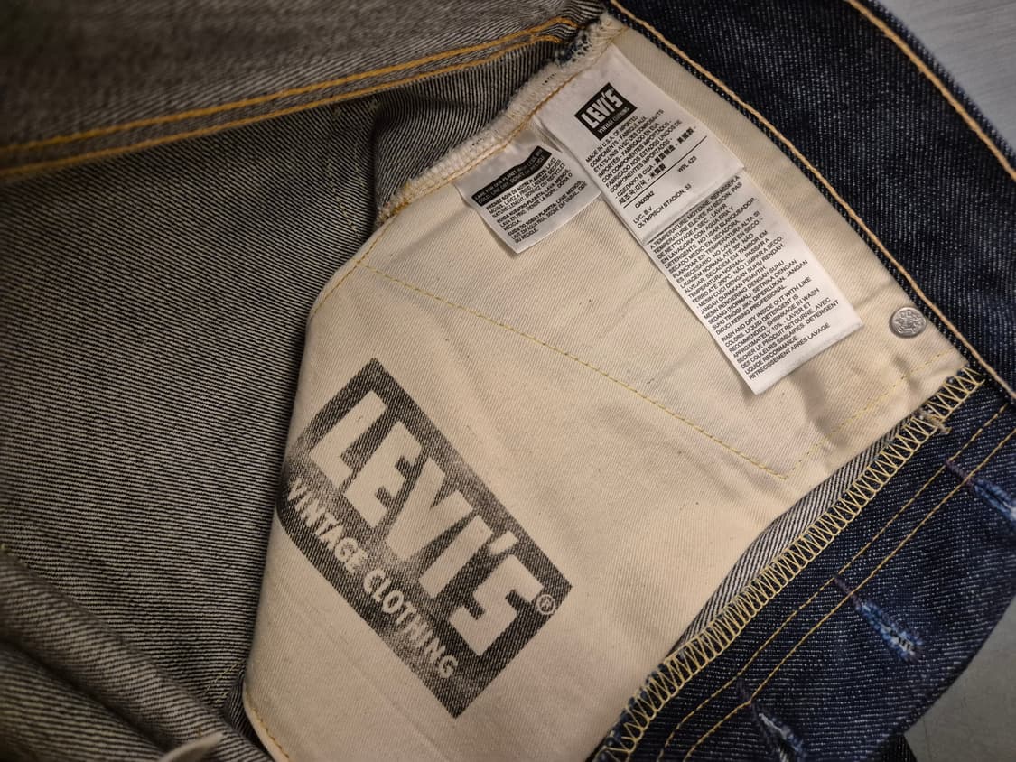 리바이스LVC 501xx 셀비지 데님 팬츠 상품이미지8