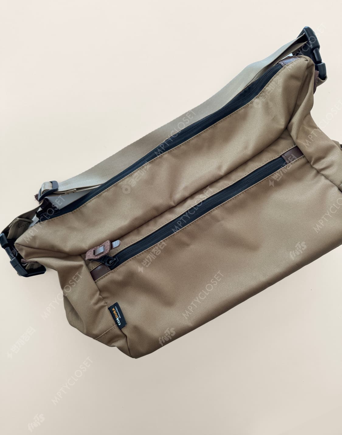 아소브 AS2OV 코듀라 도비 305D 투웨이 백 카키 상품이미지6