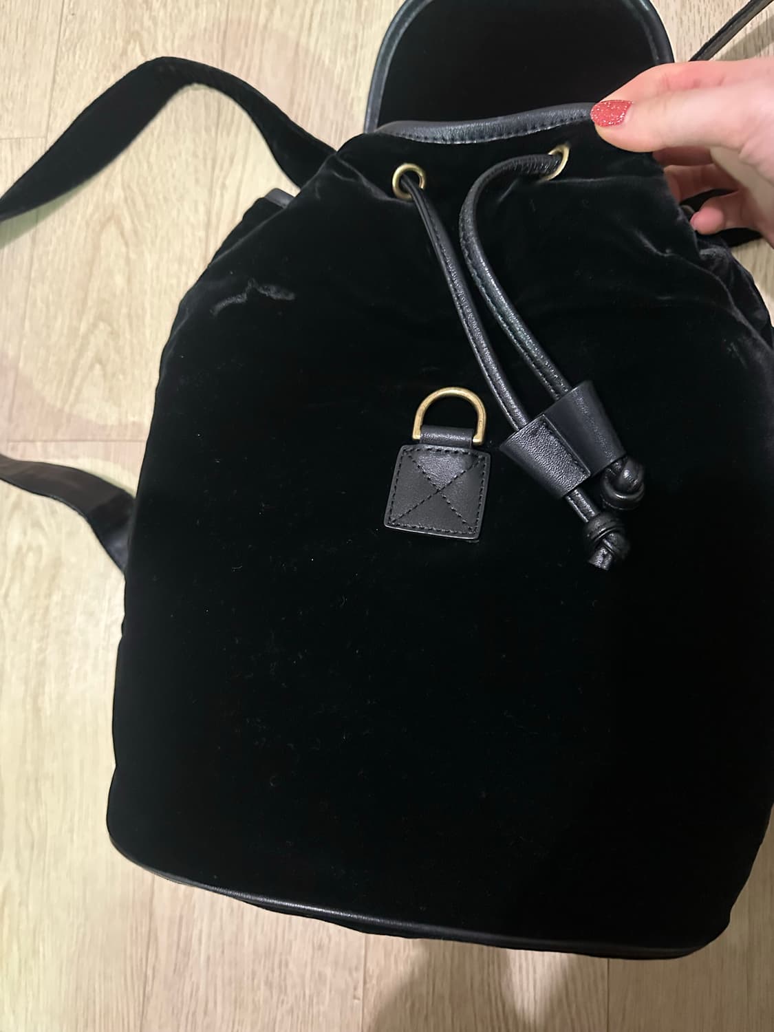 더바넷 백팩+사몰가이너백 새상품급 상품이미지7