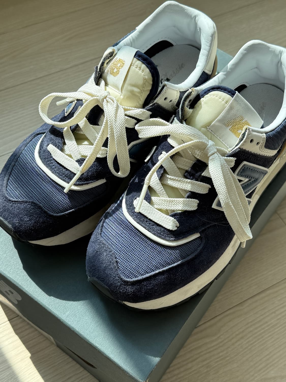 뉴발란스 레거시 574 네이비 230 상품이미지8