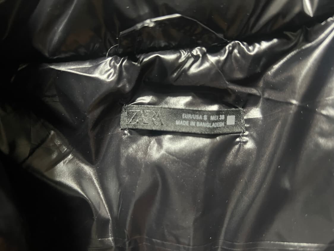 자라 유광패딩 상품이미지2