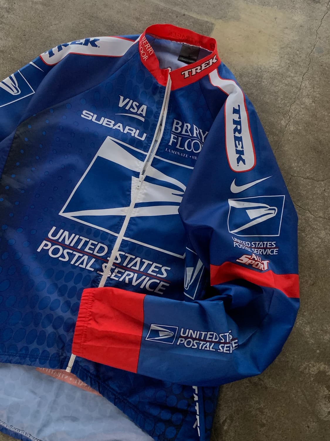 2003 나이키 USPS 사이클링 팀 롱슬리브 저지 상품이미지3