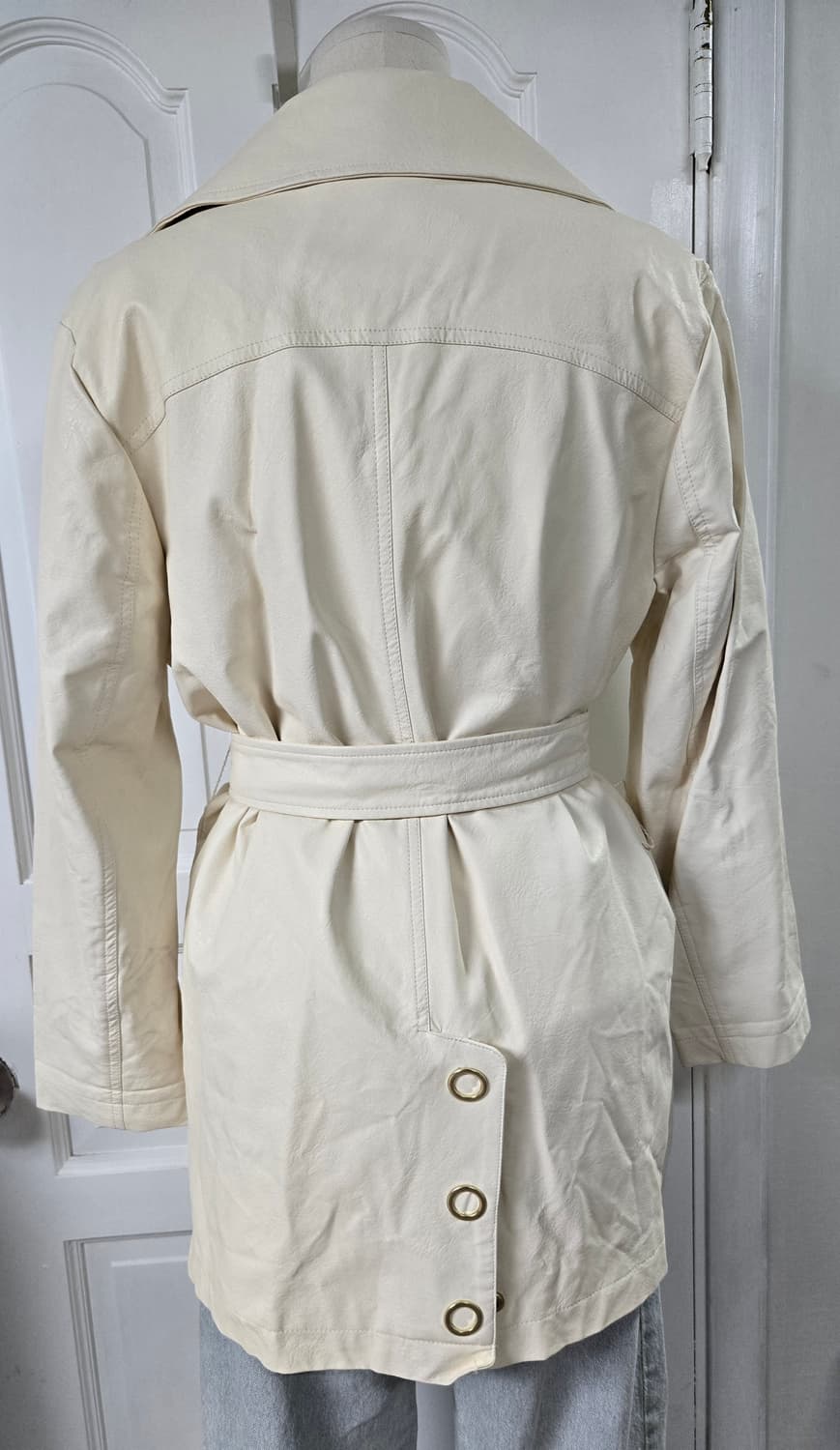 House of sunny 하우스오브써니 페이크레더코트 상품이미지5