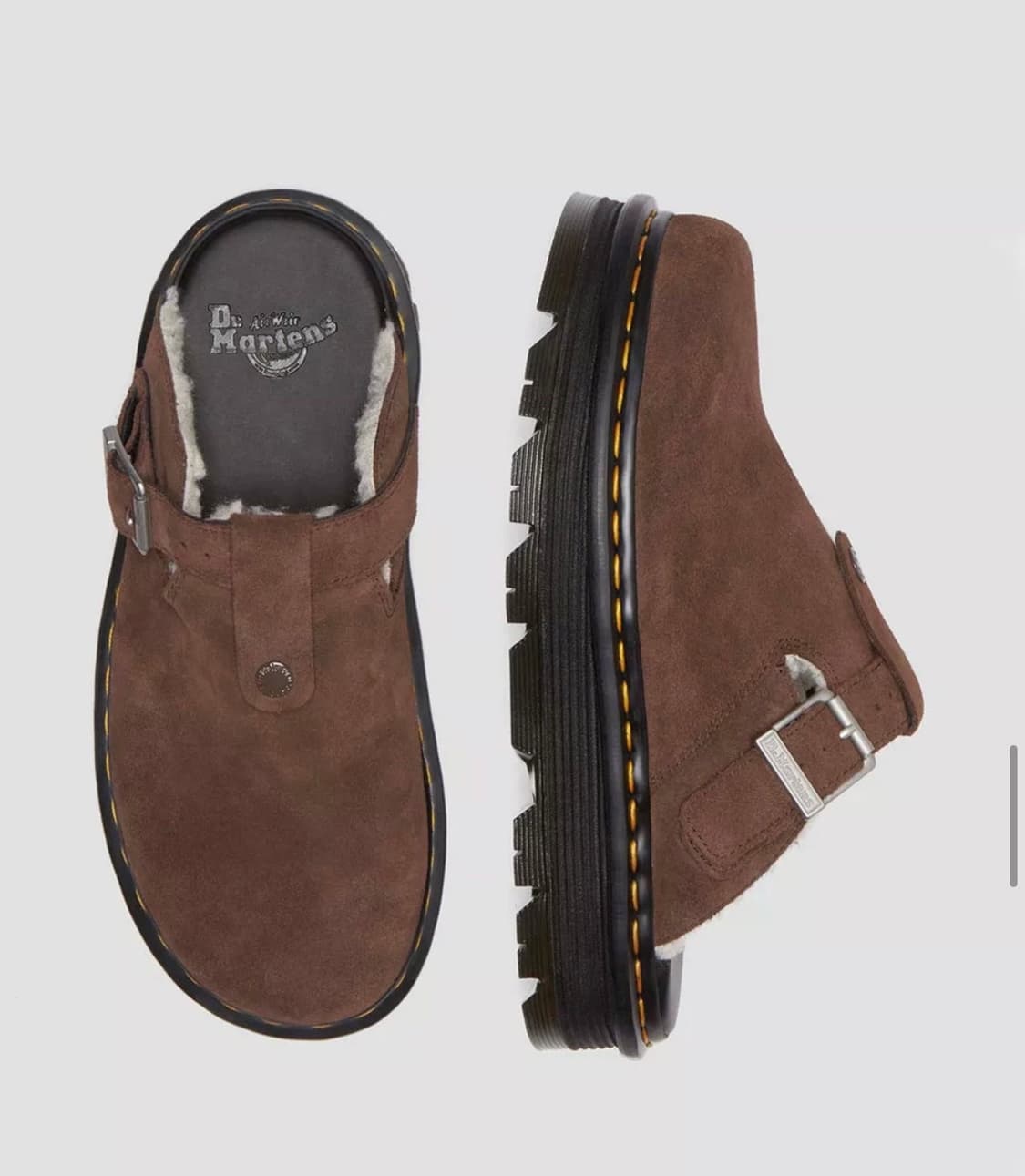 [새상품]닥터마틴 제브잭 스웨이드 슬링백 플랫폼 뮬 270,280 상품이미지10