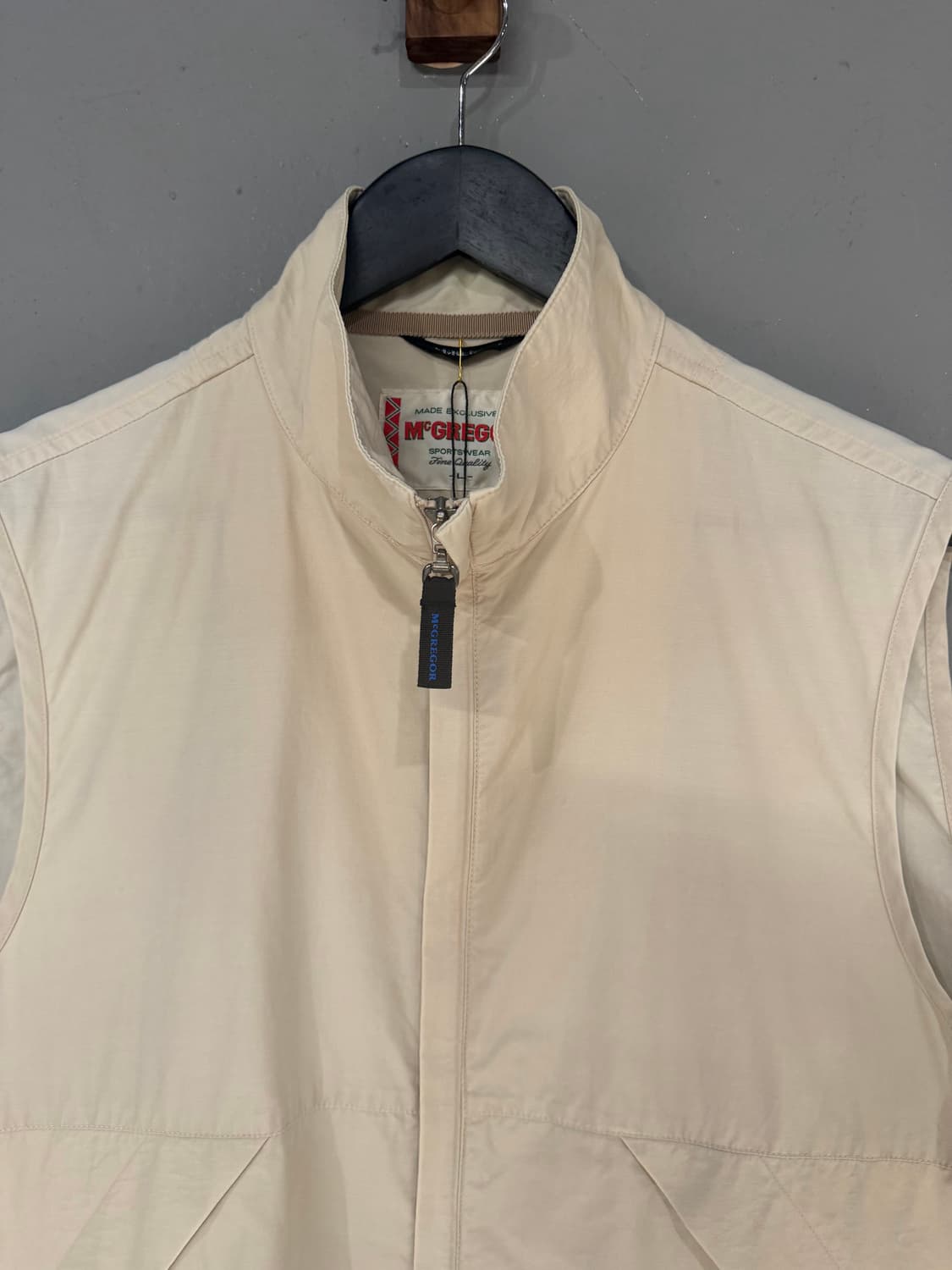 Mcgregor hidden pocket vest zip-up 상품이미지6