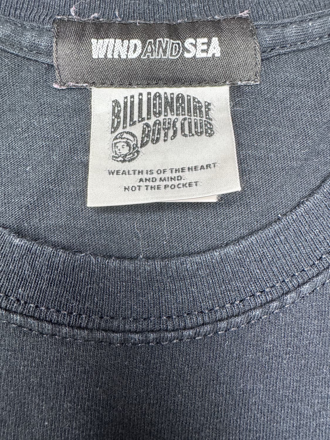 빈티지 WIND AND SEA x 빌리네어보이즈클럽 티셔츠 XL 상품이미지3