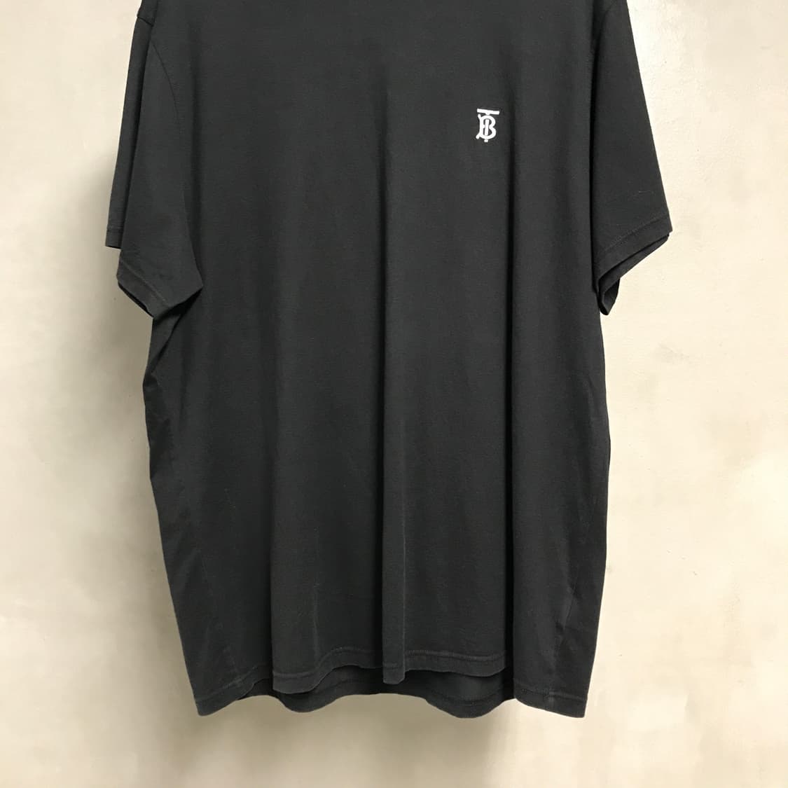 버버리 블랙 반팔 티셔츠 XXL 상품이미지3