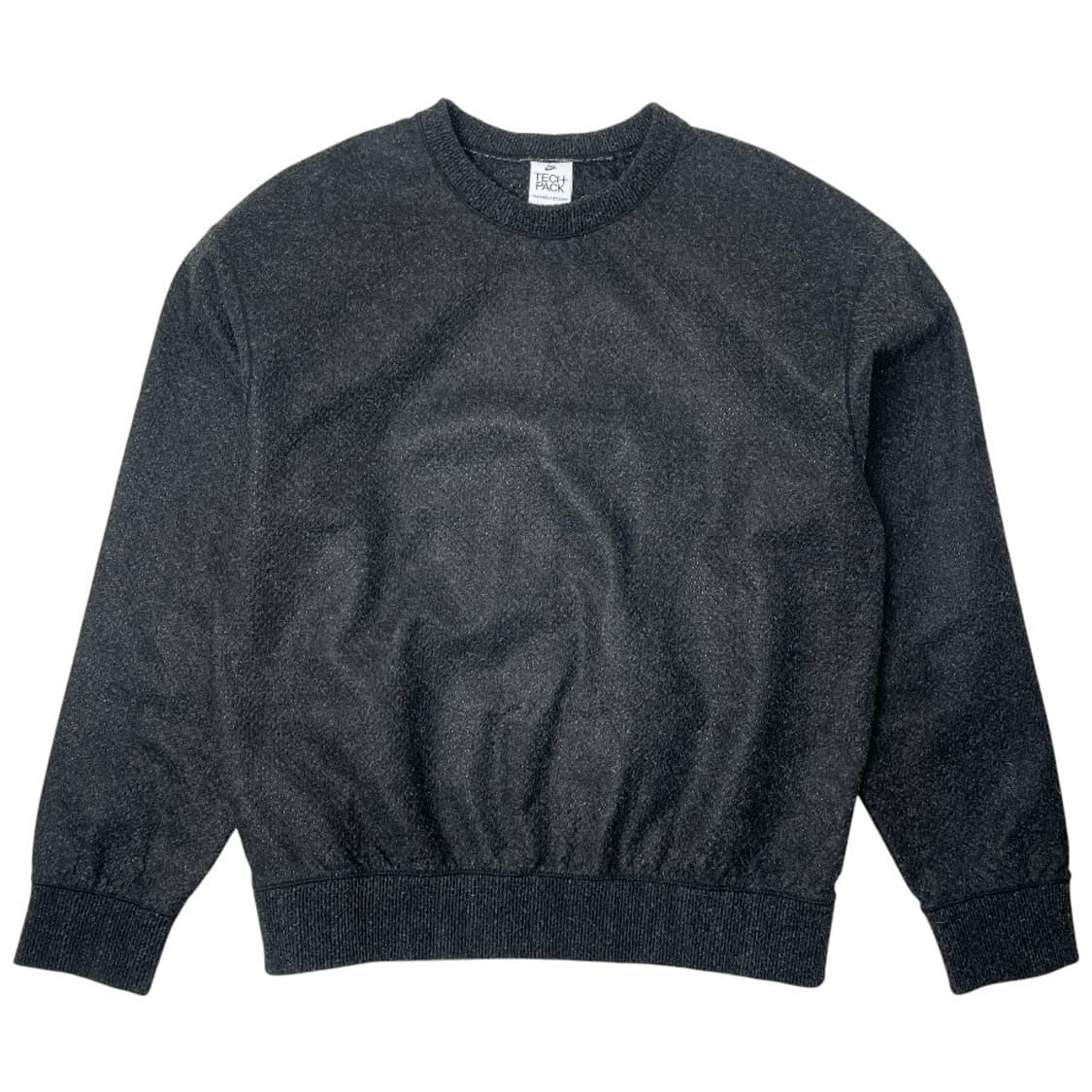 나이키 TECH PACK 블랙 맨투맨 티셔츠 S 상품이미지1