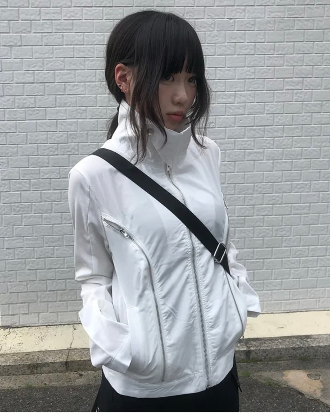바이커 집업 자켓 상품이미지3