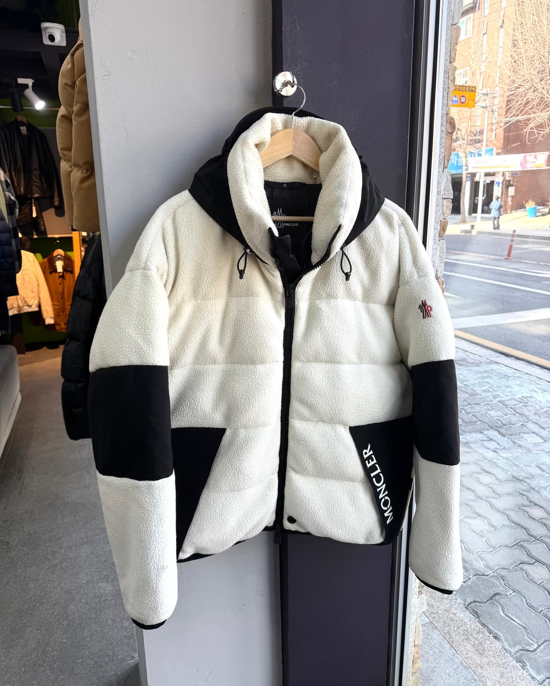 L/ 몽클레어 그레노블 플리스 구스다운 패딩점퍼 상품이미지3