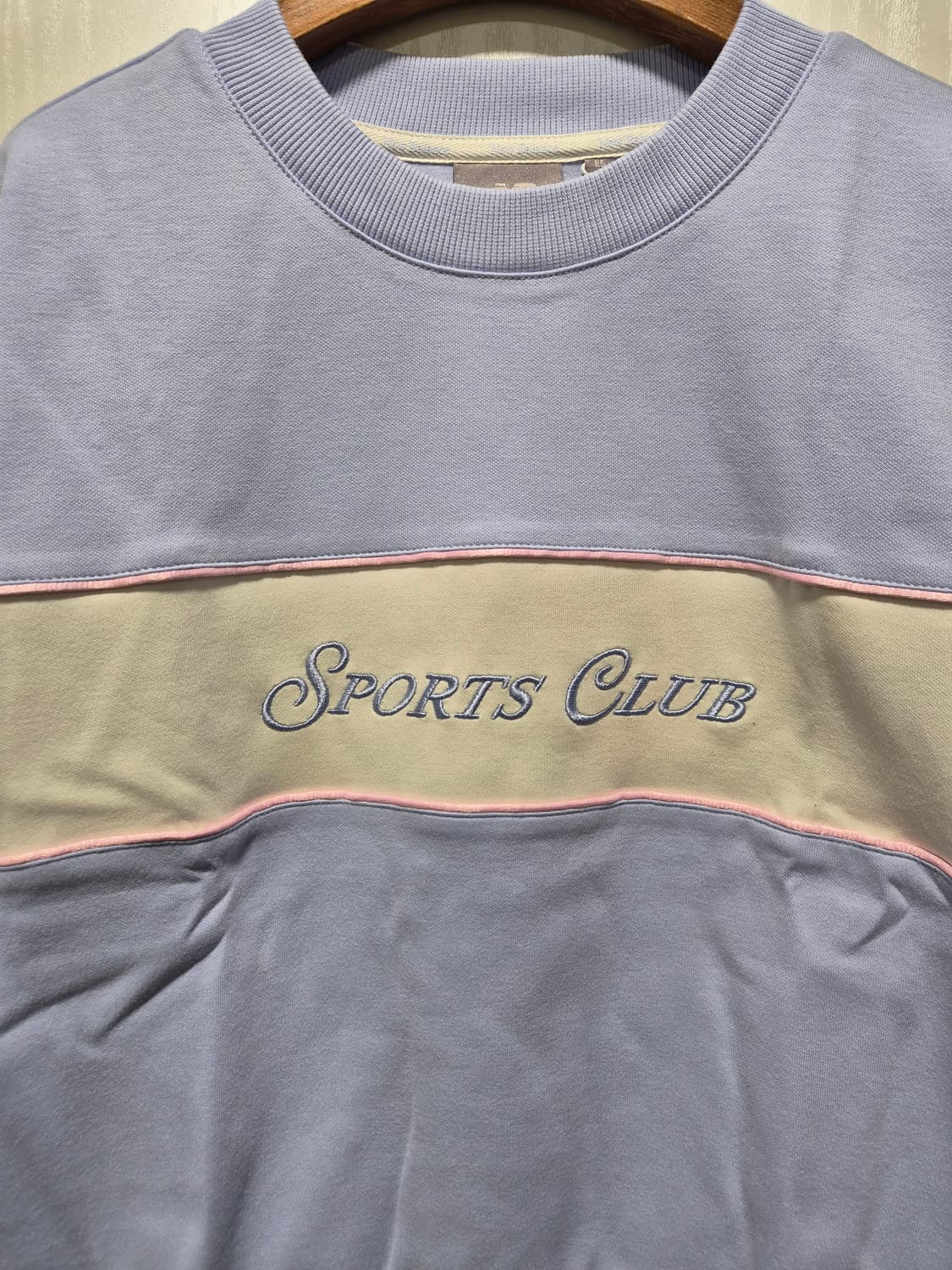 뉴발란스 Sports Club 맨투맨 라벤더 상품이미지2