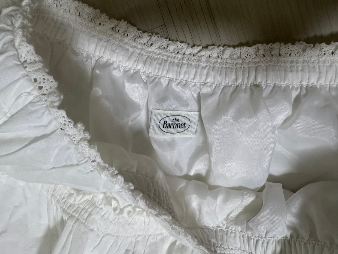 The Barnet Simon Lace Ballon Skirt_White 상품이미지2