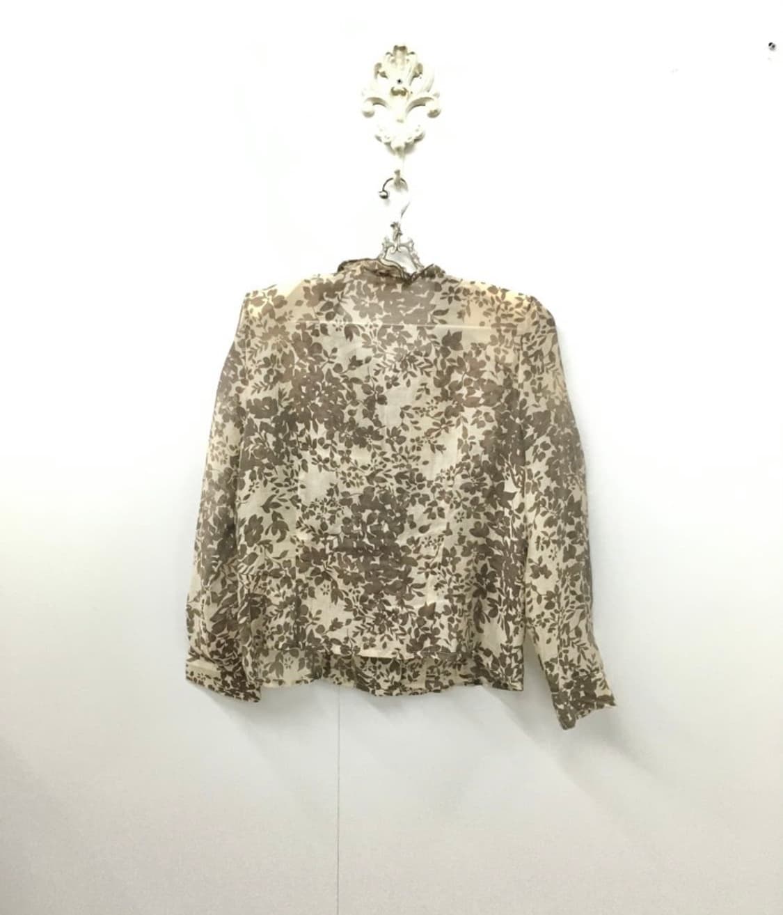 oriental pattern mesh blouse 상품이미지4