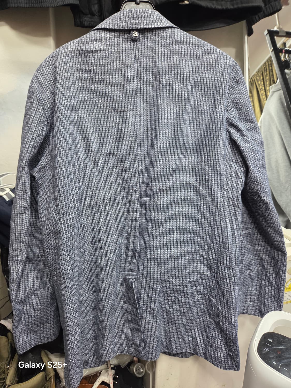 알레그리  체크   자켓 상품이미지3