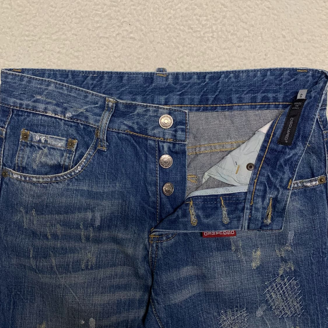 [31] 디스퀘어드 2 컷오프 데님팬츠 상품이미지4