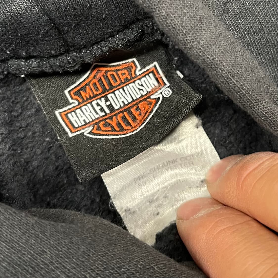 00s 할리데이비슨 플레임 후드티 (110) 상품이미지5