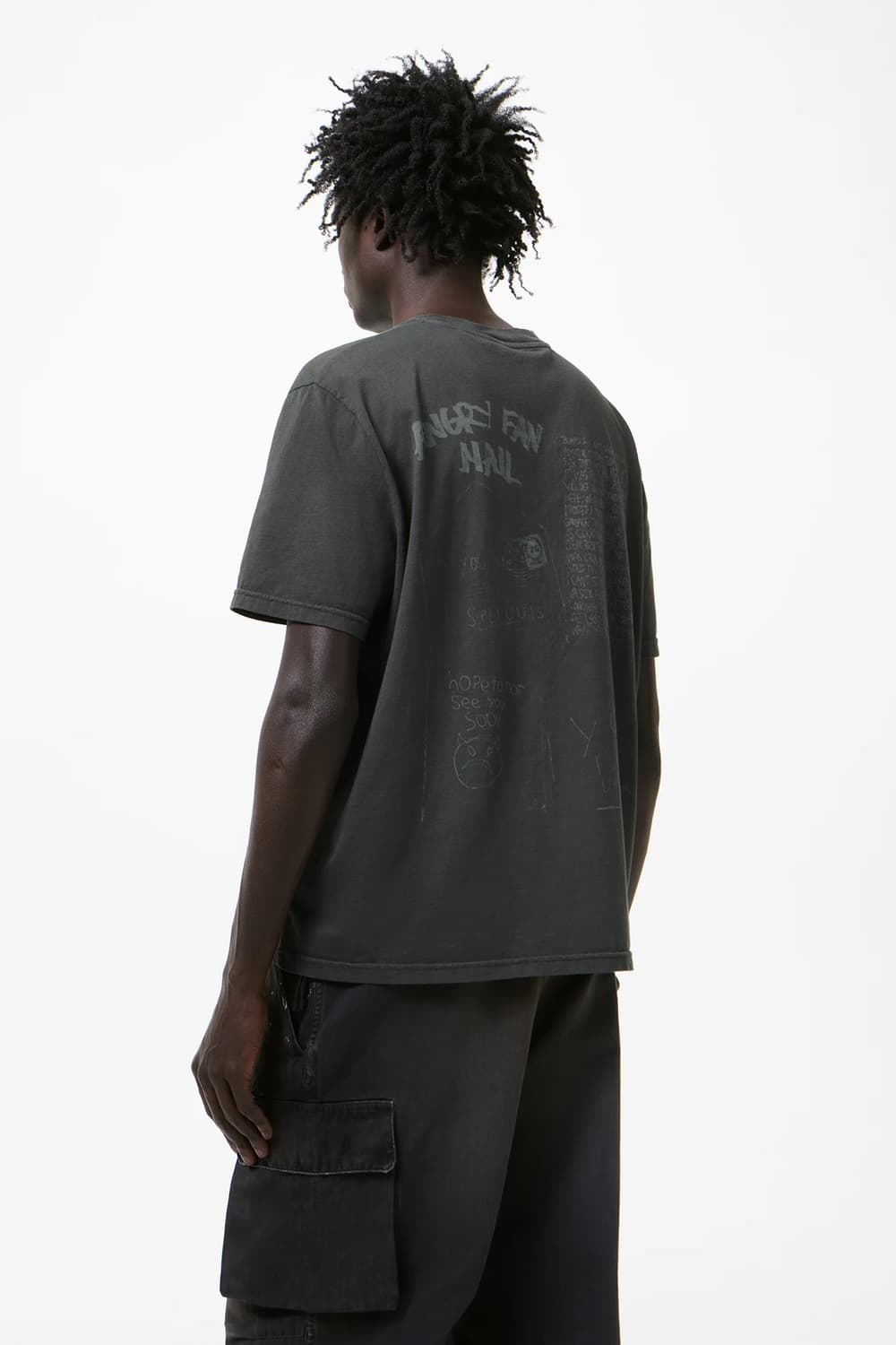 [46,48,50,52]아워레가시 26ss Angry Fan 티셔츠 상품이미지2